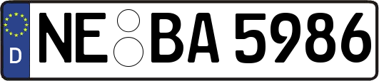 NE-BA5986