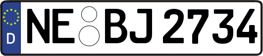 NE-BJ2734