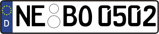 NE-BO0502