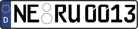 NE-RU0013