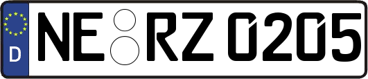 NE-RZ0205