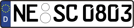 NE-SC0803