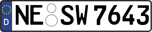NE-SW7643