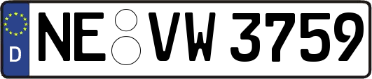 NE-VW3759