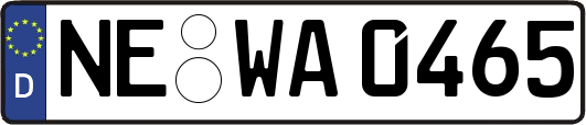 NE-WA0465