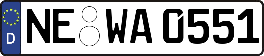 NE-WA0551