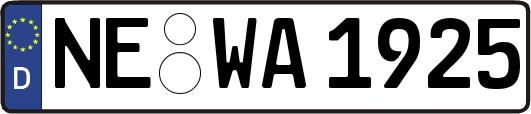 NE-WA1925