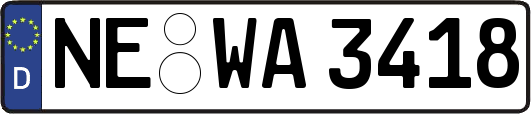 NE-WA3418