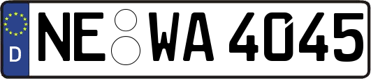 NE-WA4045