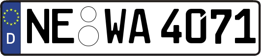 NE-WA4071