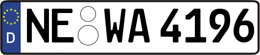 NE-WA4196