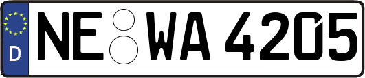 NE-WA4205