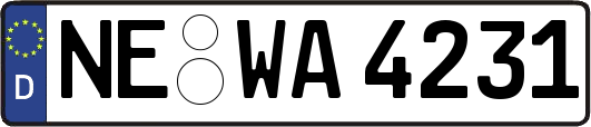 NE-WA4231