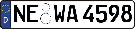 NE-WA4598