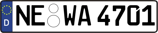 NE-WA4701