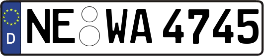 NE-WA4745