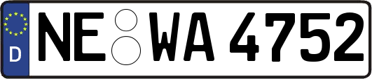 NE-WA4752