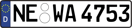 NE-WA4753