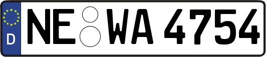 NE-WA4754