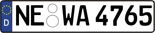 NE-WA4765