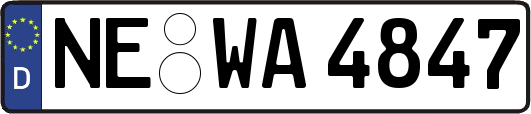 NE-WA4847