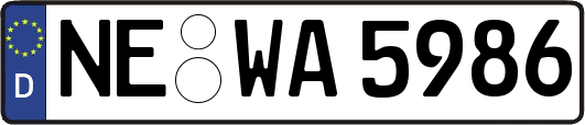NE-WA5986