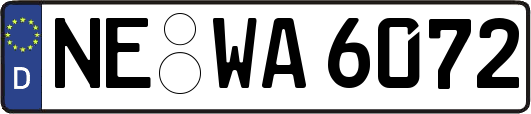 NE-WA6072