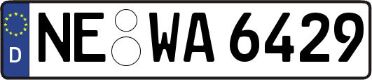 NE-WA6429