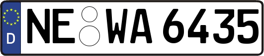 NE-WA6435