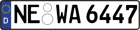 NE-WA6447