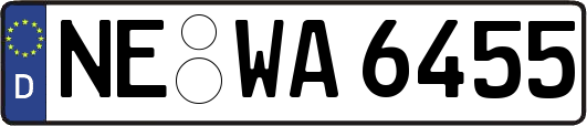 NE-WA6455