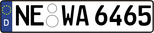 NE-WA6465