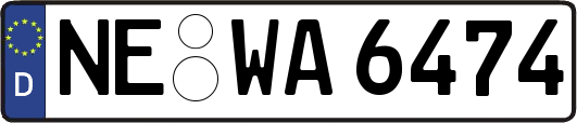 NE-WA6474