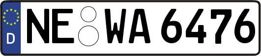 NE-WA6476