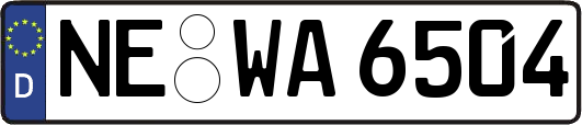 NE-WA6504