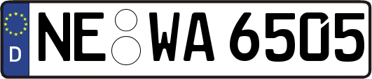 NE-WA6505