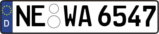 NE-WA6547