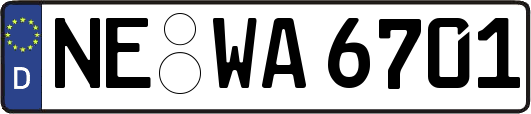 NE-WA6701