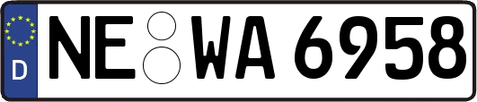 NE-WA6958