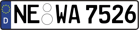 NE-WA7526