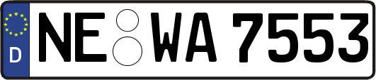 NE-WA7553