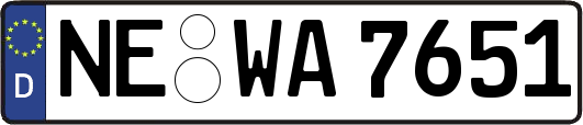NE-WA7651