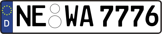 NE-WA7776