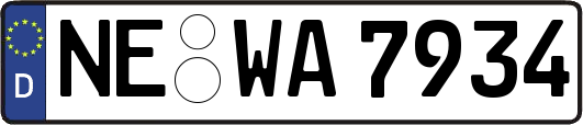 NE-WA7934