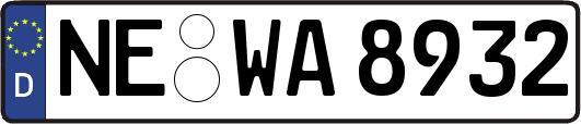 NE-WA8932