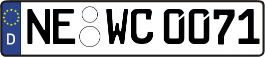 NE-WC0071