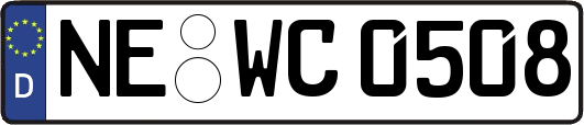 NE-WC0508