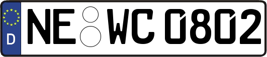NE-WC0802