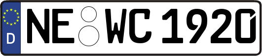 NE-WC1920