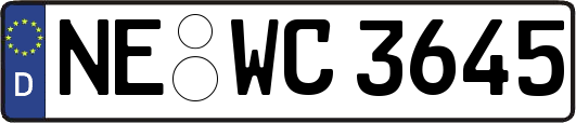 NE-WC3645